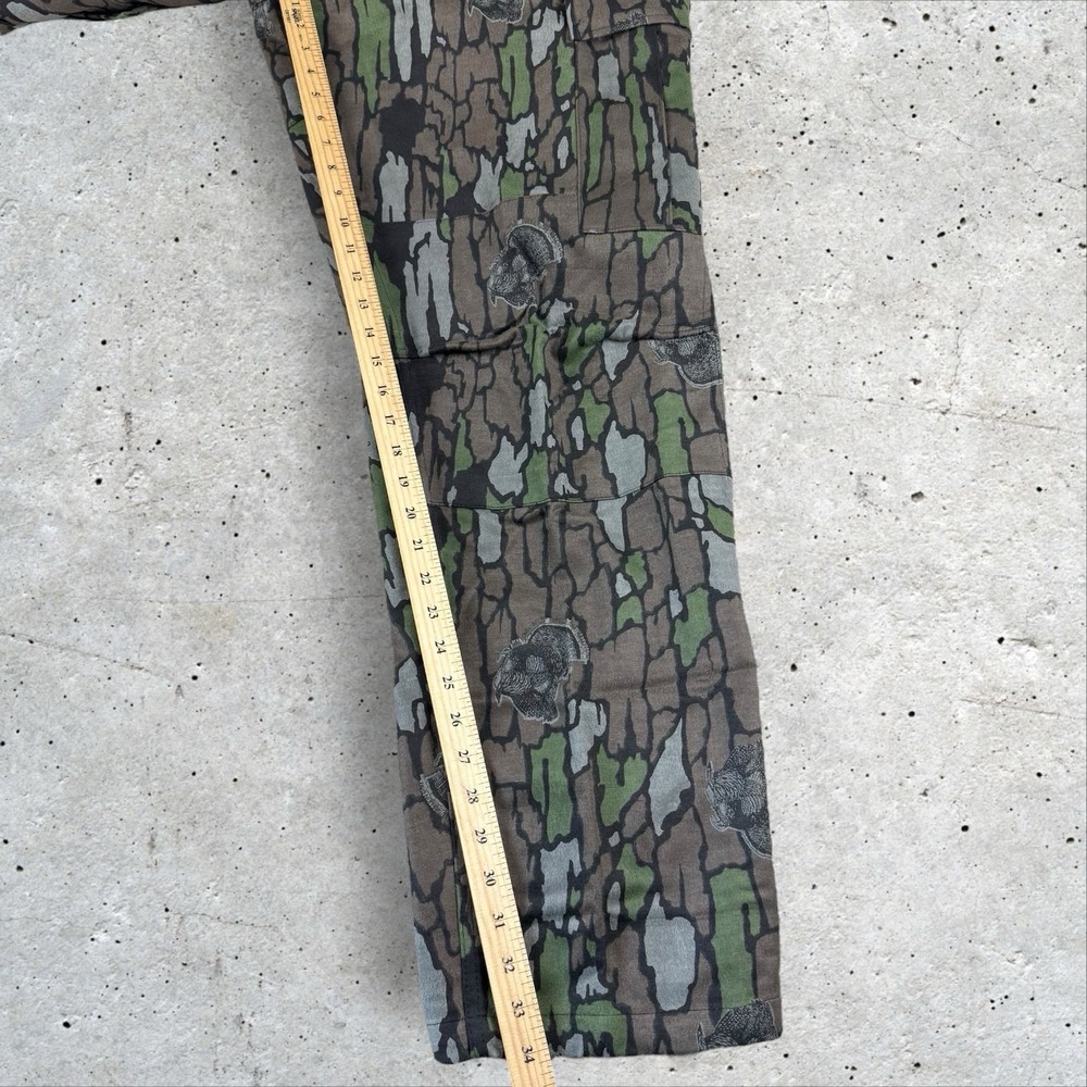 NOS Trebark Turkey Camo Chamois Cargo Pants Sz‎ XL Long Chamois Cloth USA NWTF - Picture 7 of 7